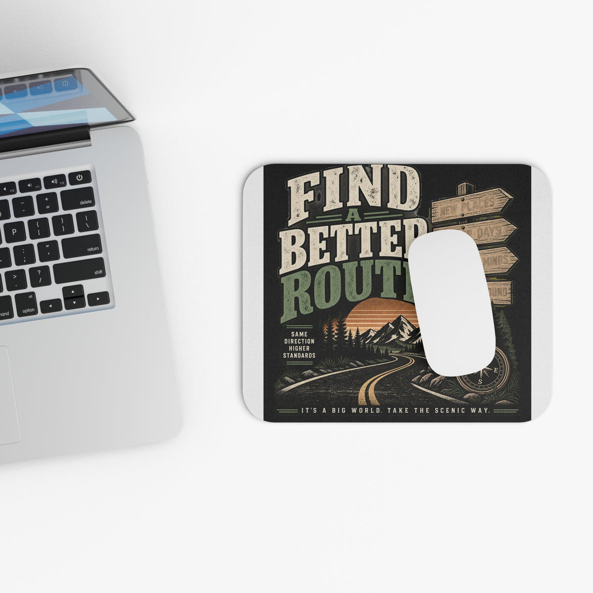 Find A Better Route - Mouse Pad