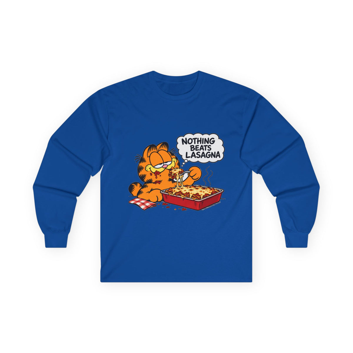 Nothing Beats Lasagna - Unisex Ultra Cotton Long Sleeve Tee
