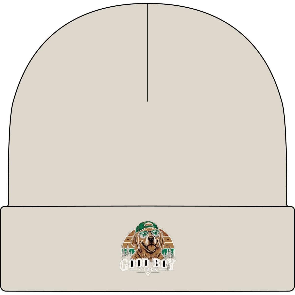 Good Boy Vibes - AS Colour 1107 Cuff Beanie