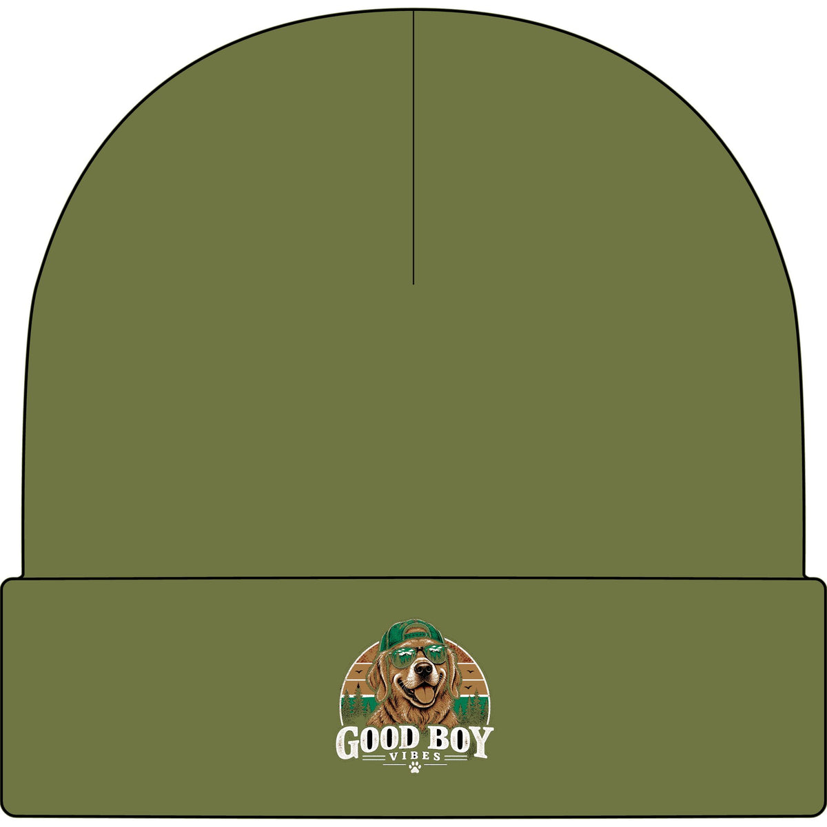 Good Boy Vibes - AS Colour 1107 Cuff Beanie