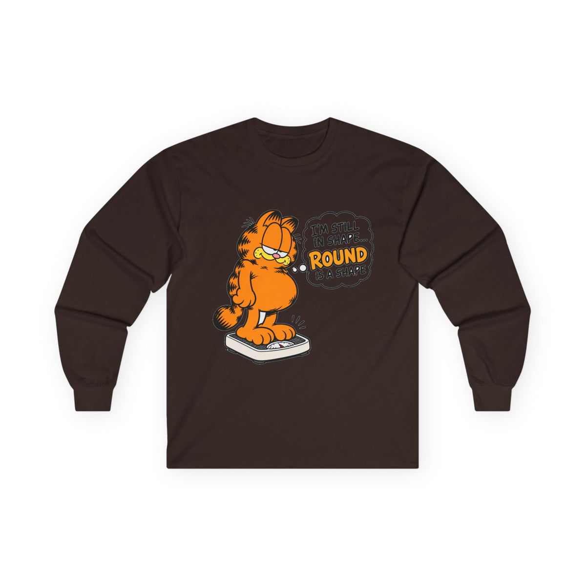 Round Shape Garfield - Unisex Ultra Cotton Long Sleeve Tee