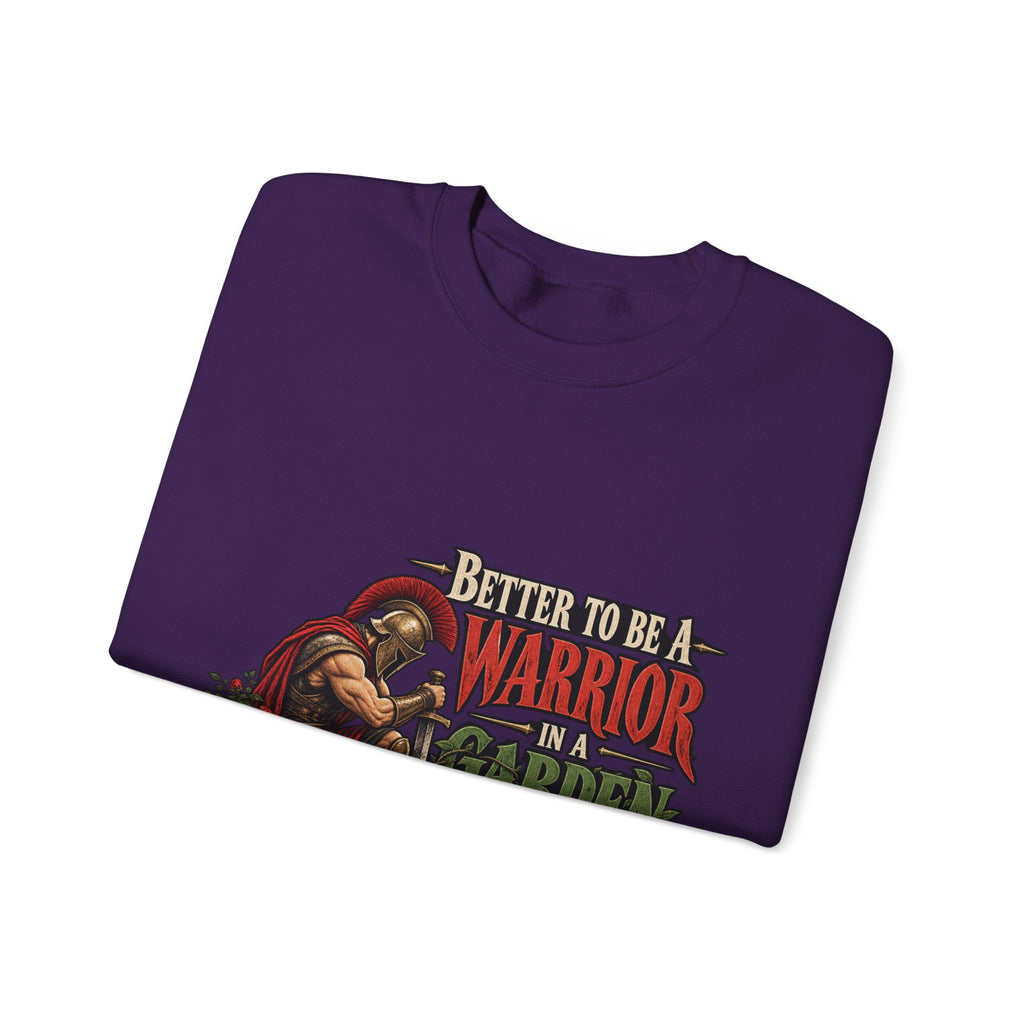 Warrior In A Garden - Crewneck Sweatshirt