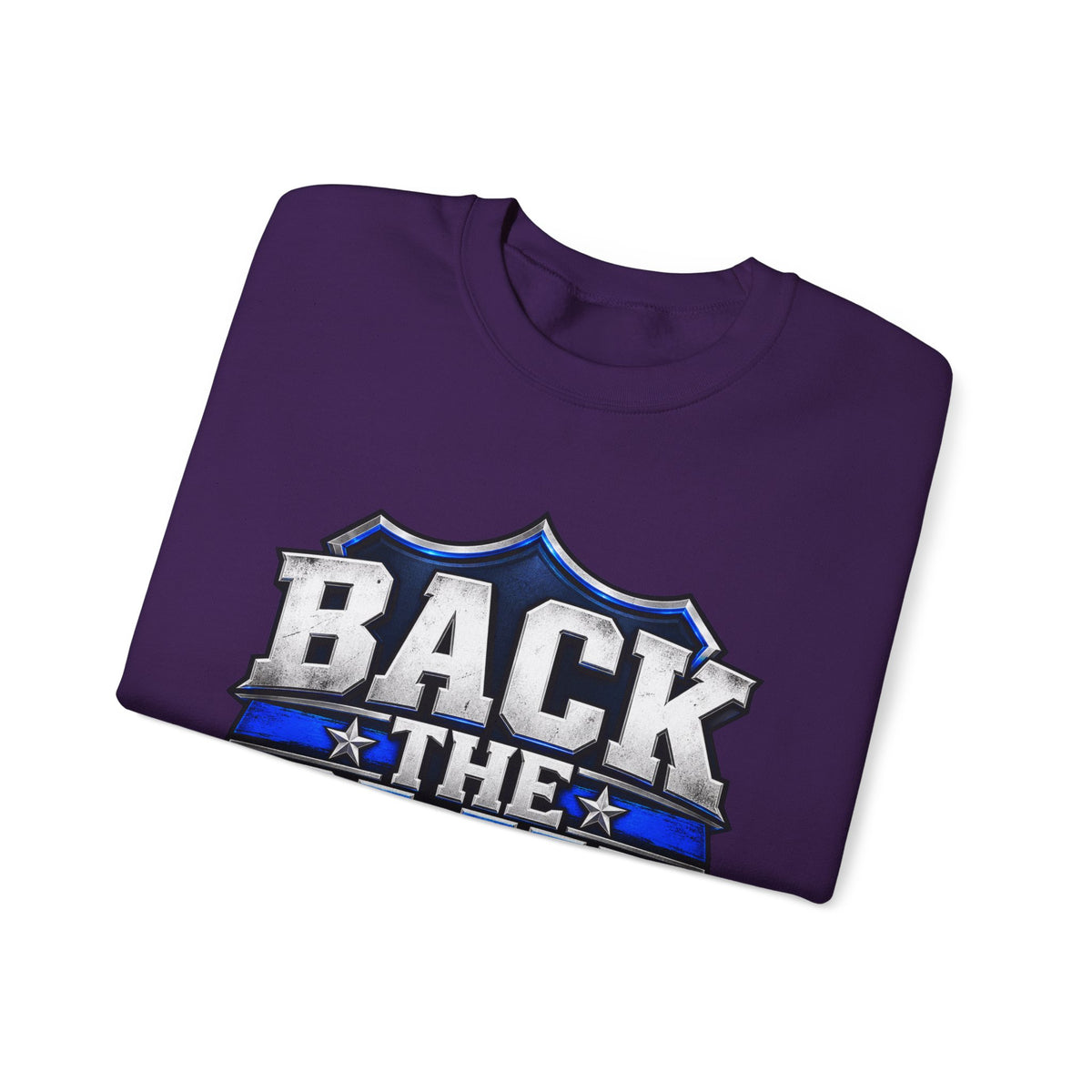 Back the Blue Shield - Crewneck Sweatshirt