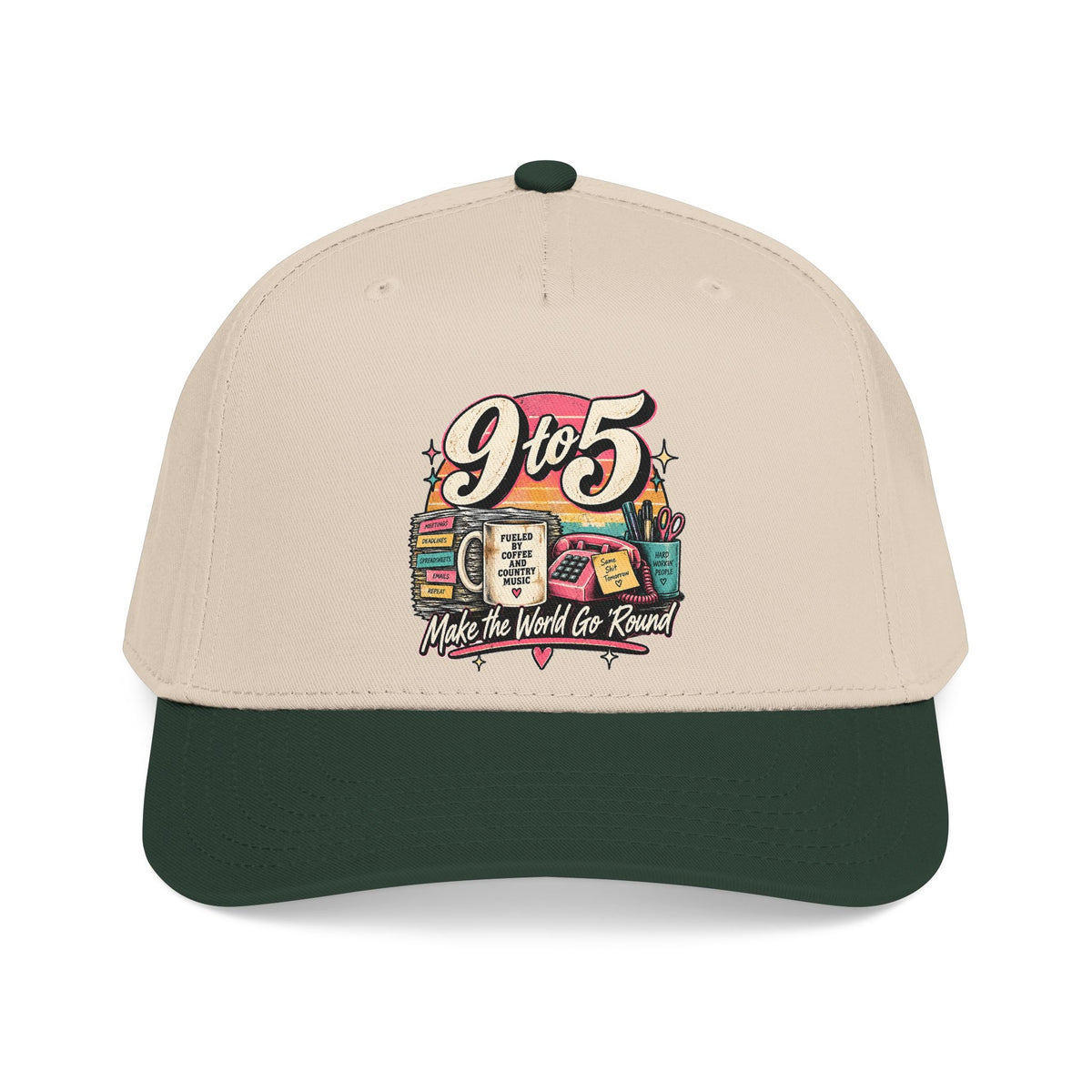 9to5 Make the World Go Round - OTTO Baseball Hat