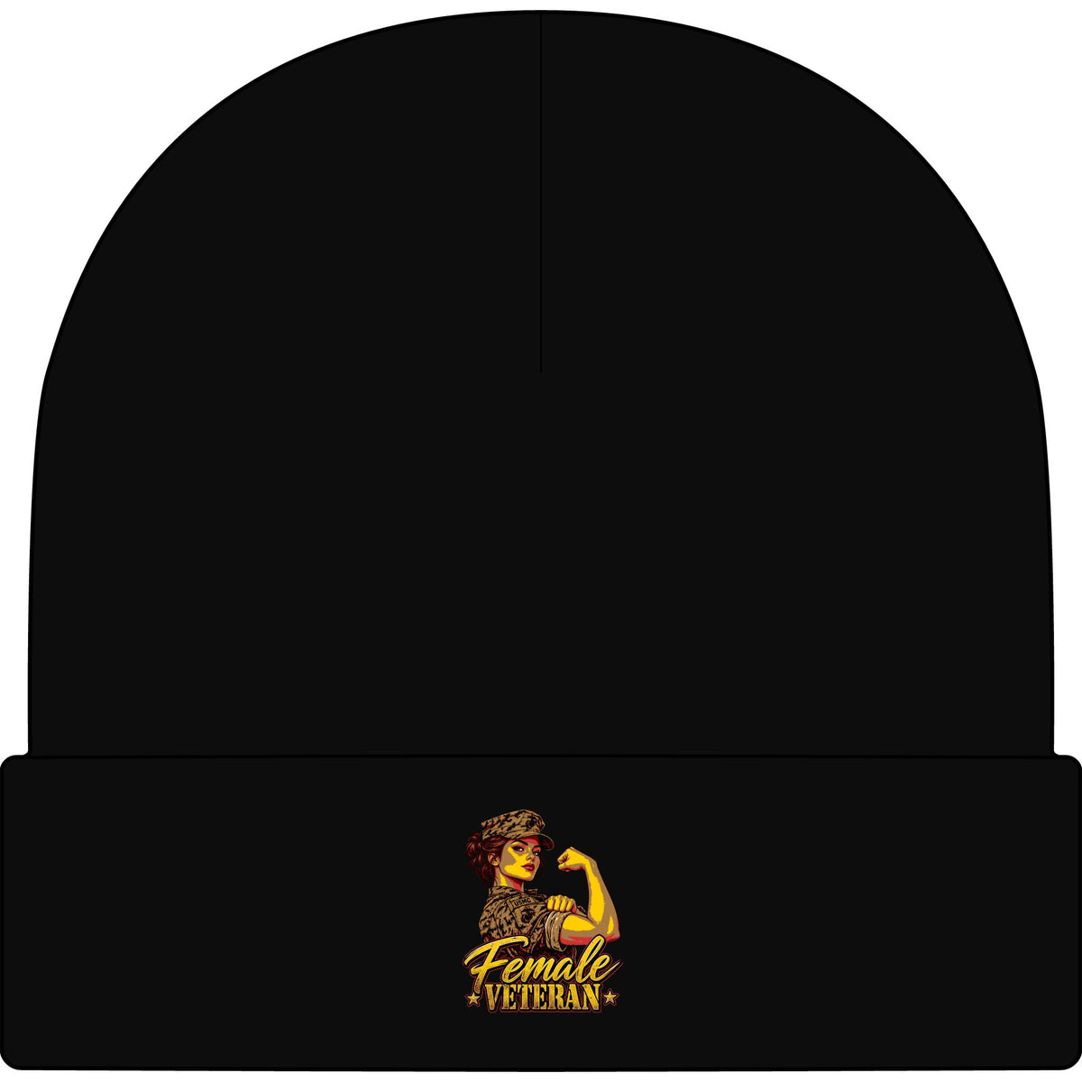 Female Veteran Pride - AS Colour 1107 Cuff Beanie