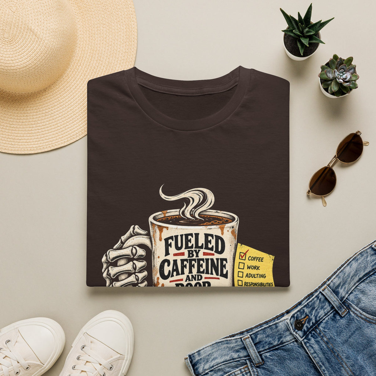 Fueled by Caffeine - Classic Tee