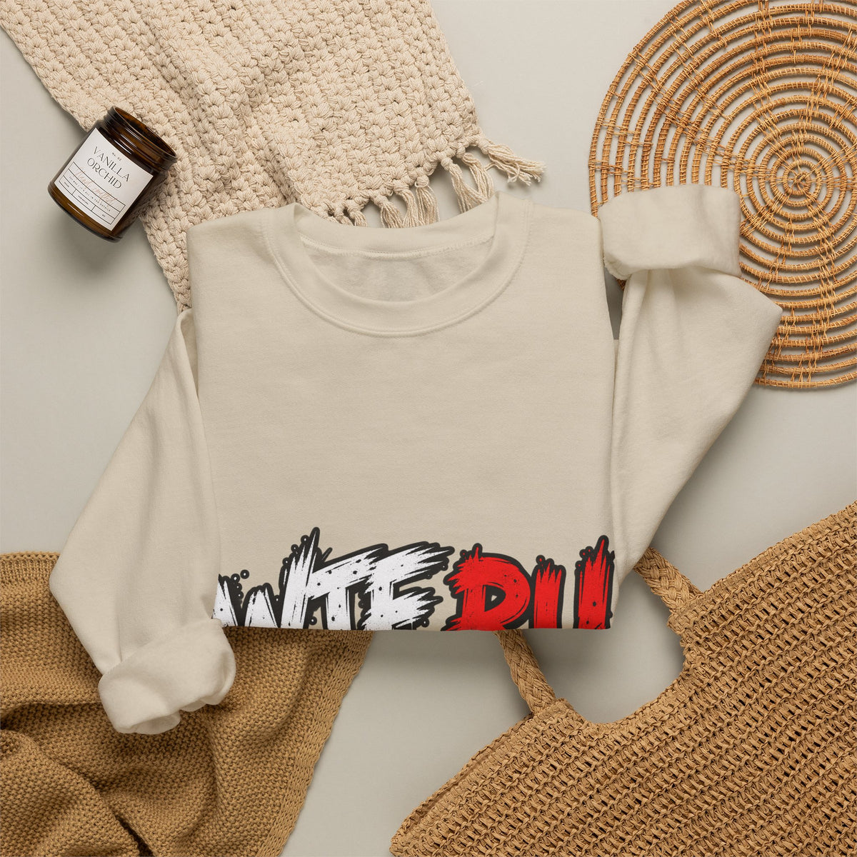 WTF RU LOOKIN AT - Crewneck Sweatshirt