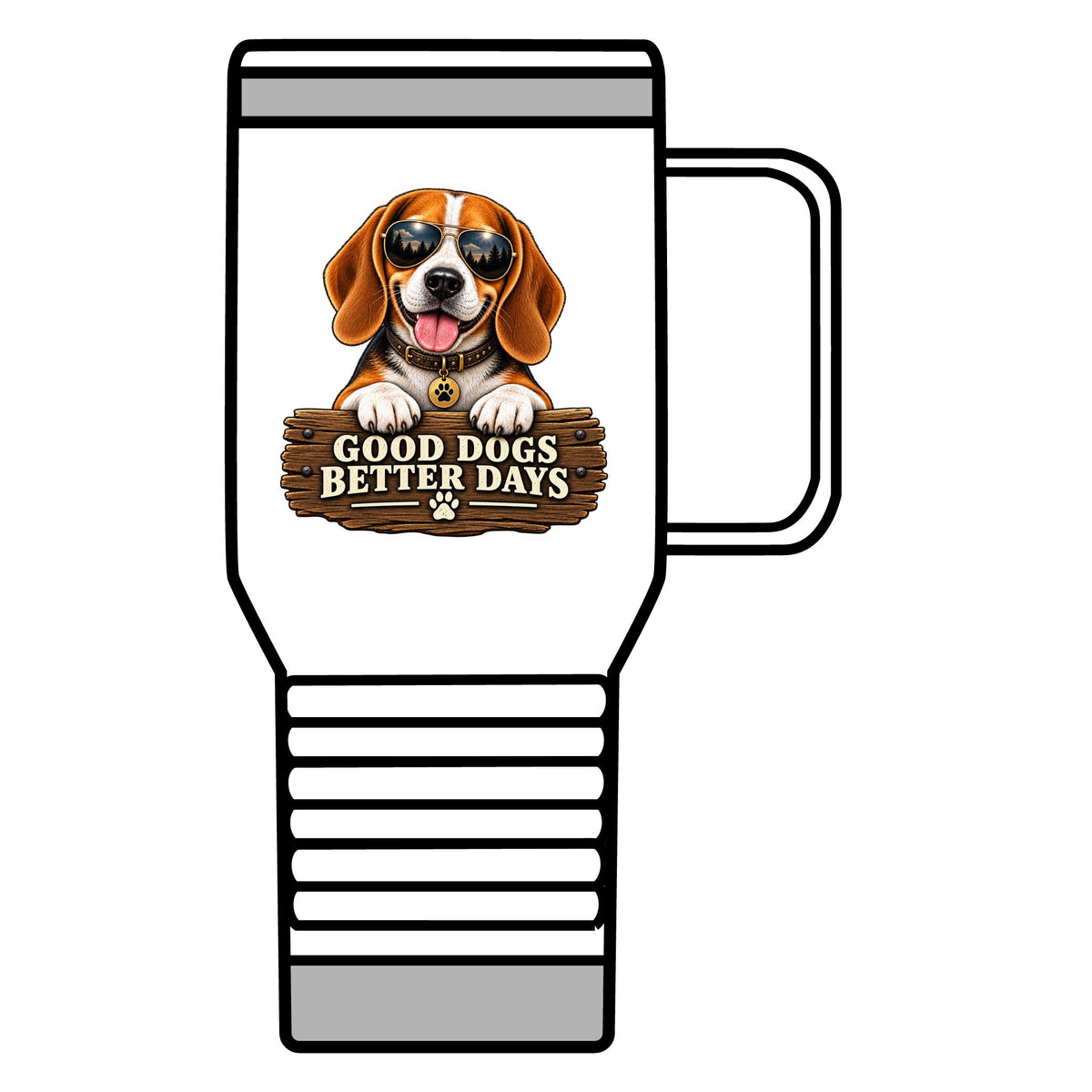 Good Dogs, Better Days - 20oz Insulated Mug