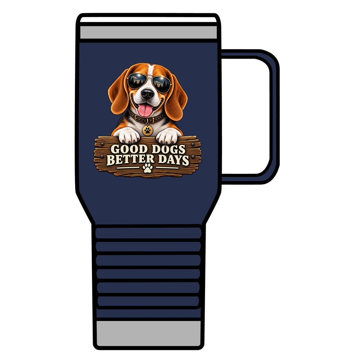 Good Dogs, Better Days - 20oz Insulated Mug
