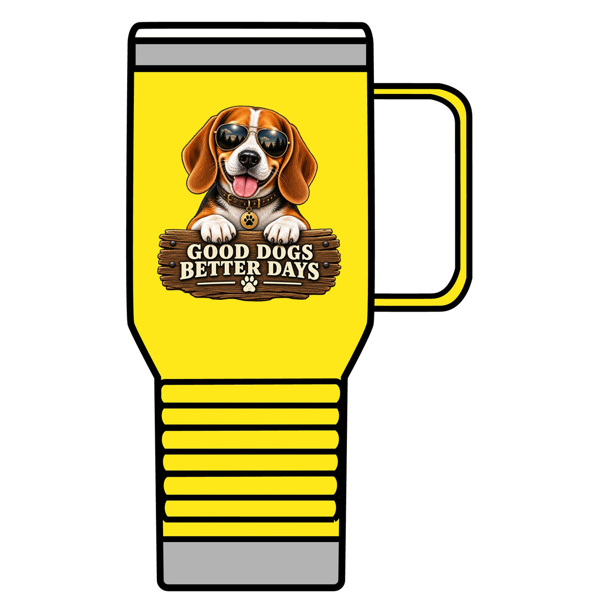 Good Dogs, Better Days - 20oz Insulated Mug