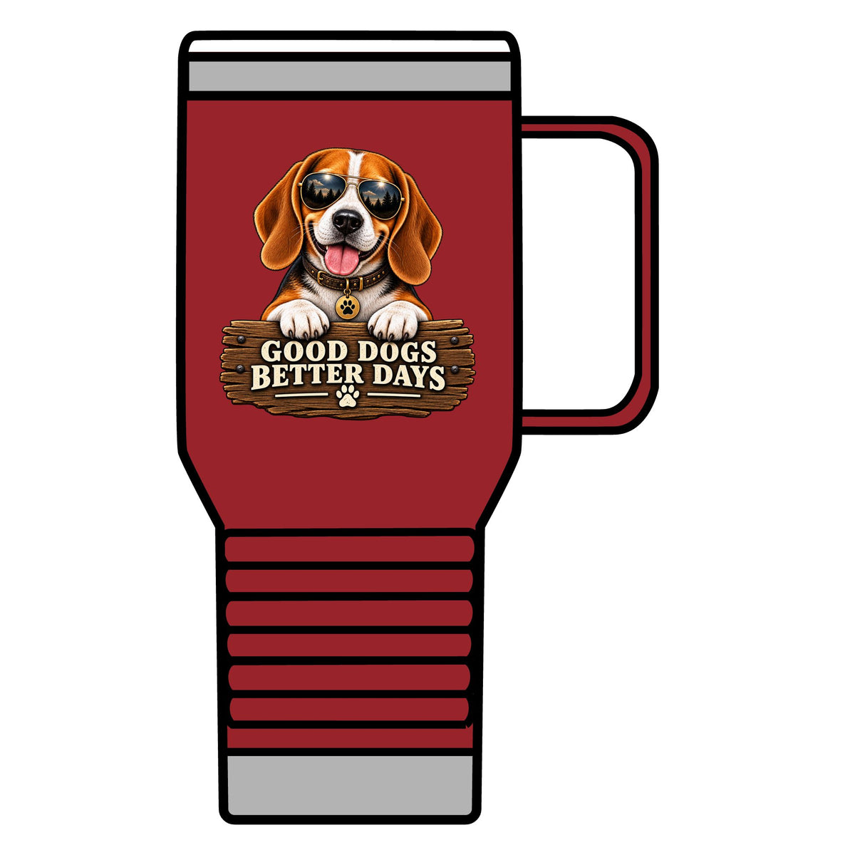 Good Dogs, Better Days - 20oz Insulated Mug