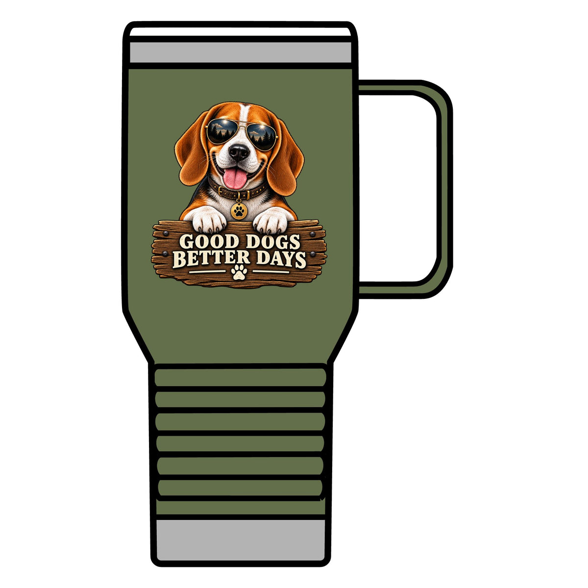 Good Dogs, Better Days - 20oz Insulated Mug