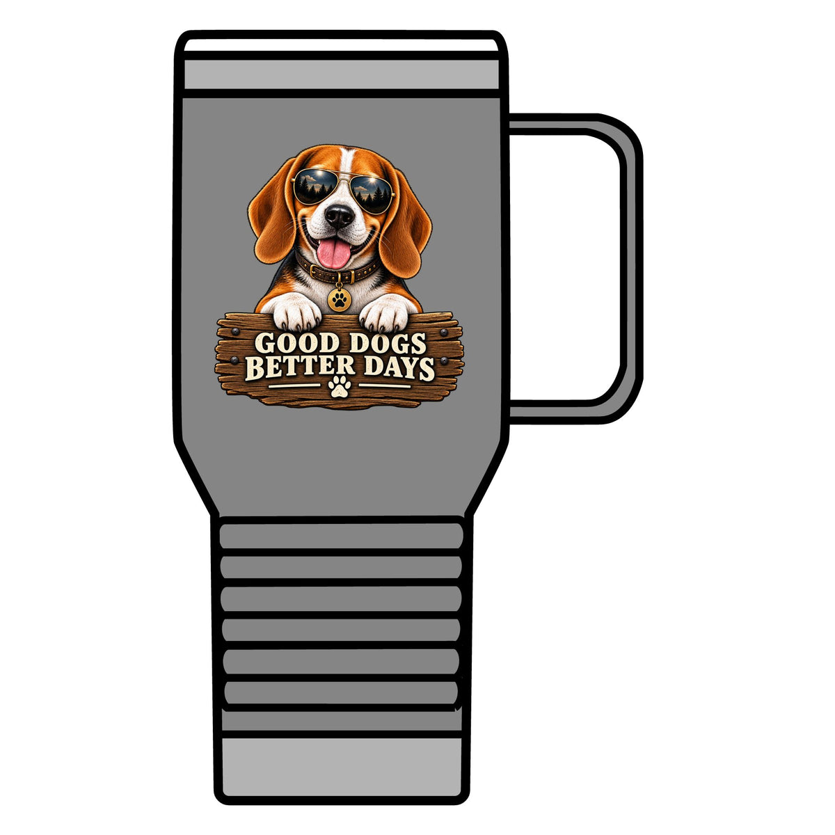 Good Dogs, Better Days - 20oz Insulated Mug