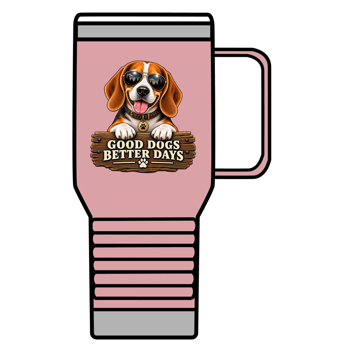Good Dogs, Better Days - 20oz Insulated Mug