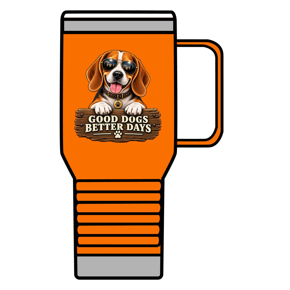 Good Dogs, Better Days - 20oz Insulated Mug