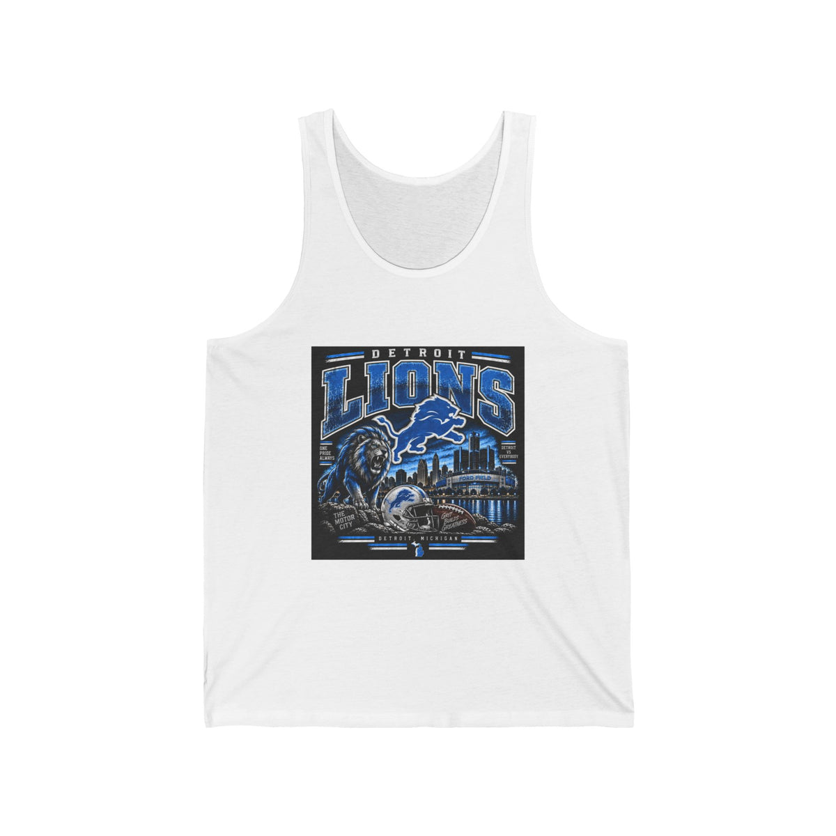 Detroit Lions Grit - Athletic Tank