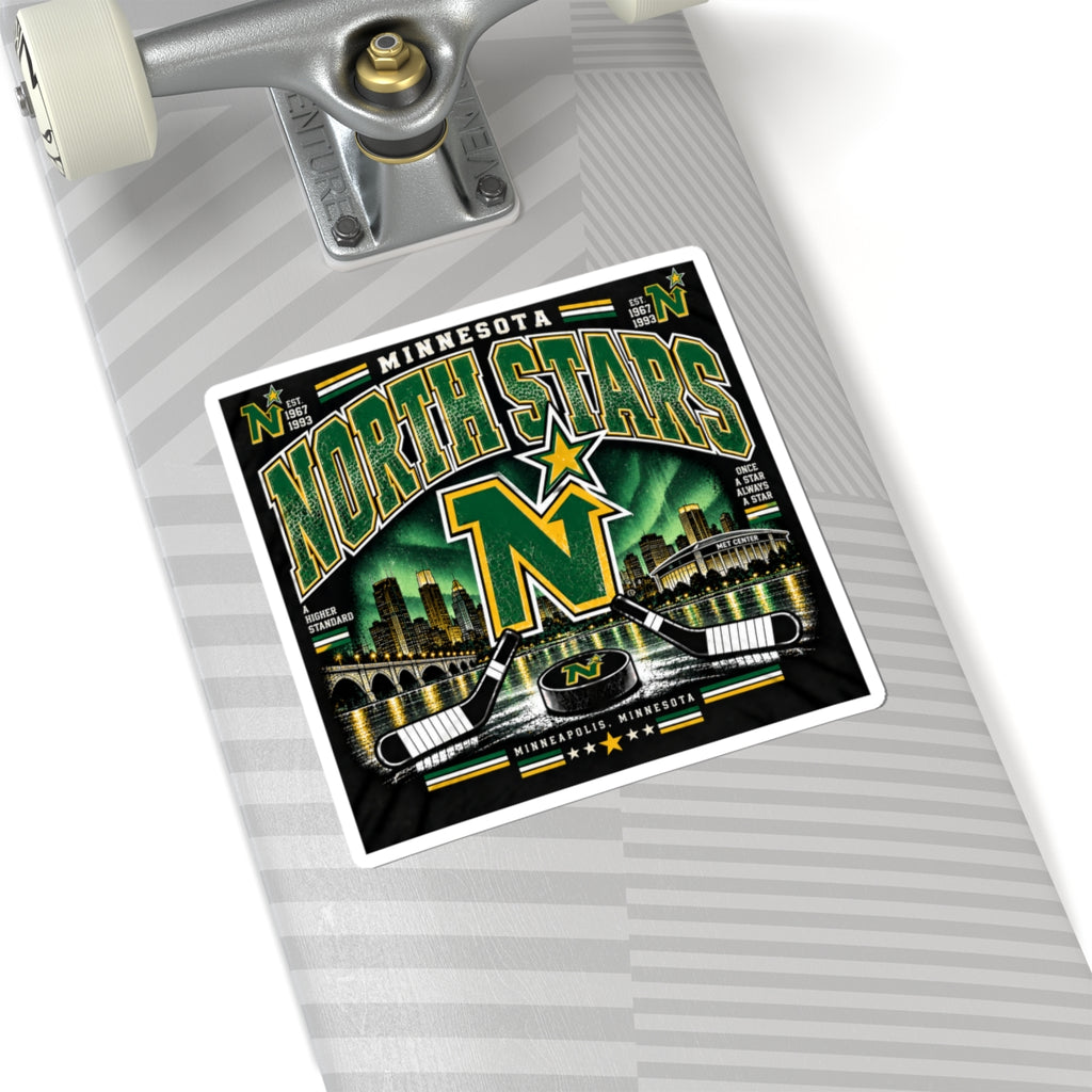 Minnesota North Stars - Kiss-Cut Sticker