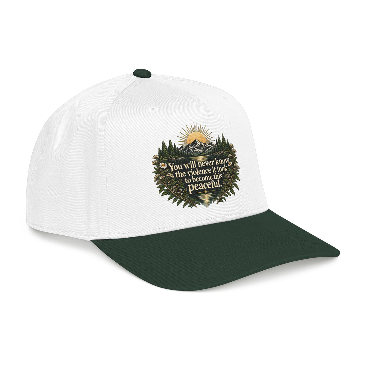 You Will Never Know The Violence It Took To Become This Peaceful - OTTO Baseball Hat