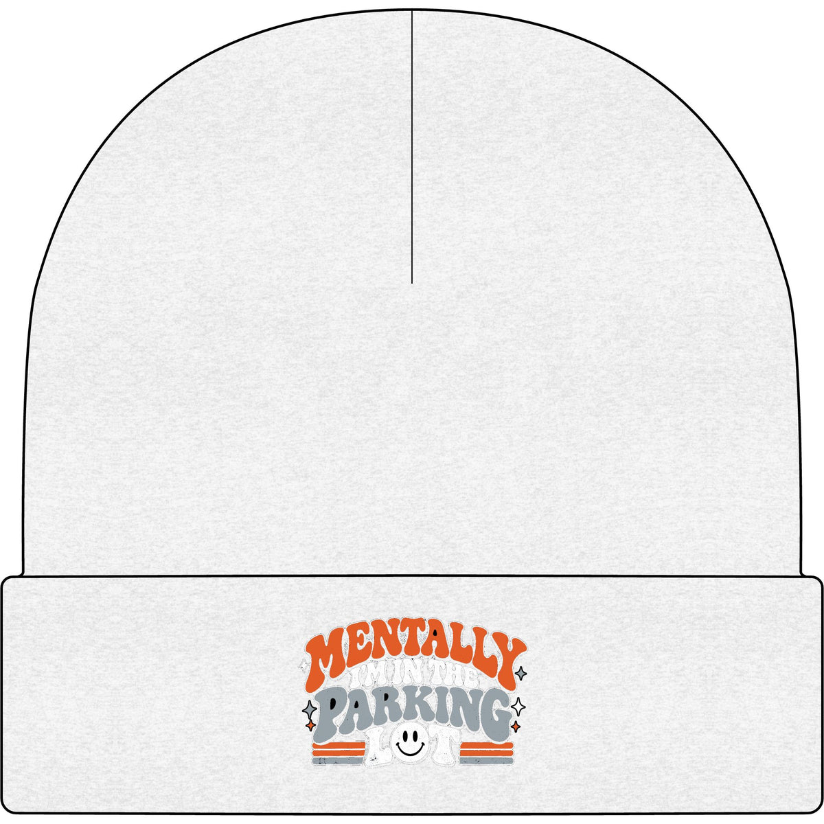 Secretly Plotting Dark Parking - AS Colour 1107 Cuff Beanie