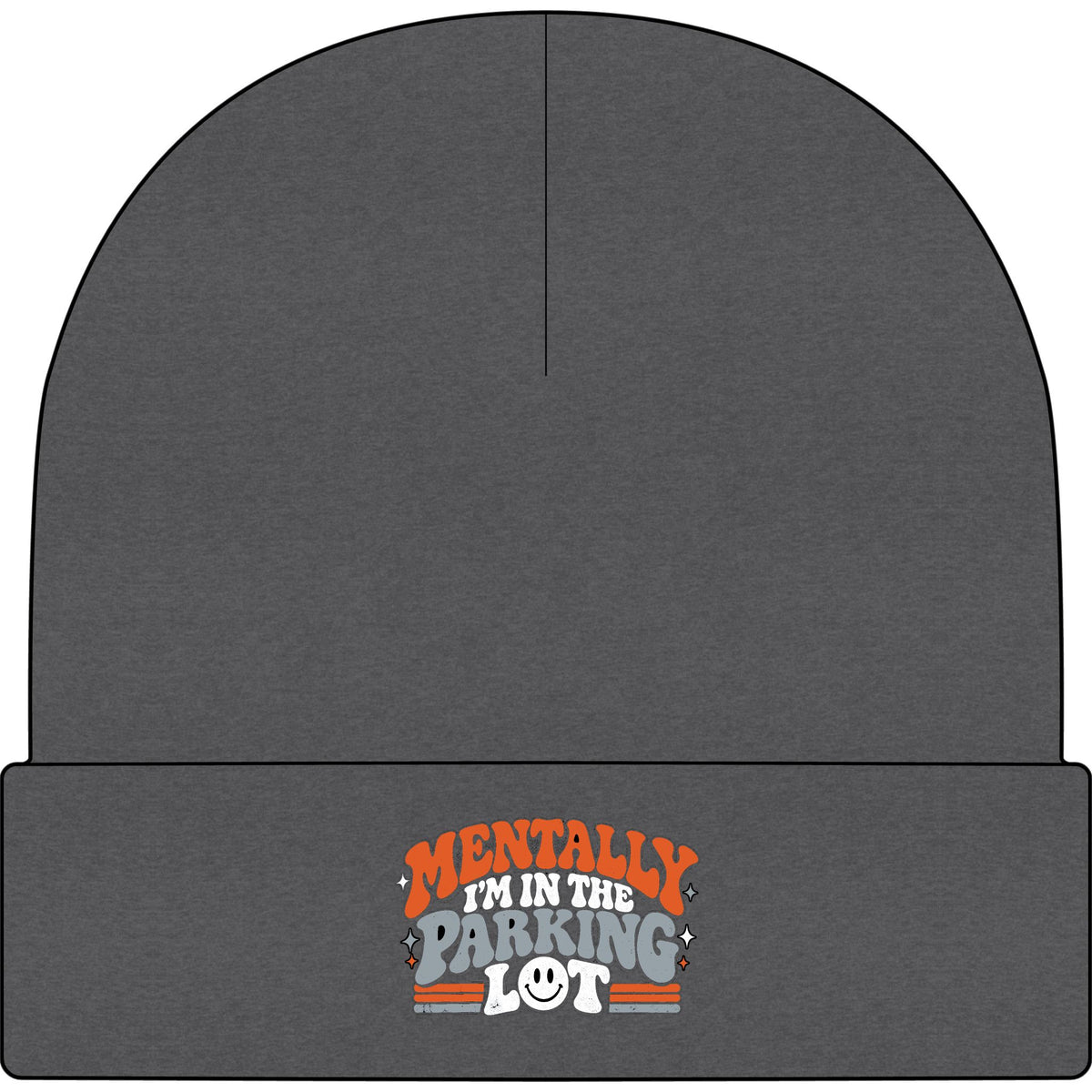 Secretly Plotting Dark Parking - AS Colour 1107 Cuff Beanie
