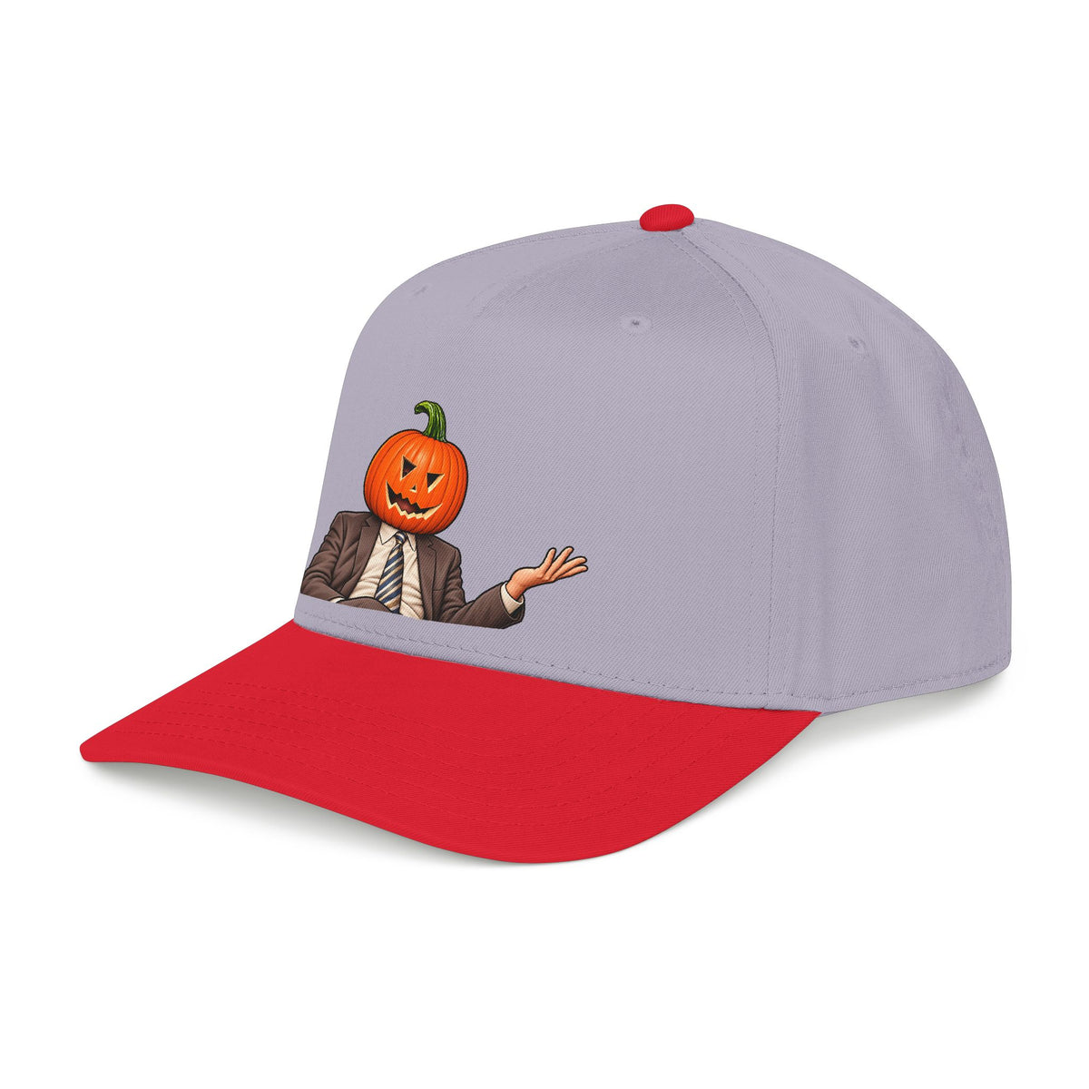 Pumpkin Head Office Cartoon - OTTO Baseball Hat