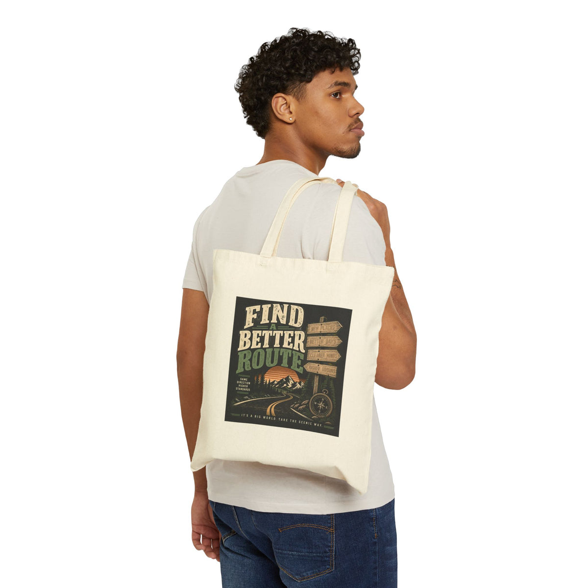 Find A Better Route - Canvas Tote