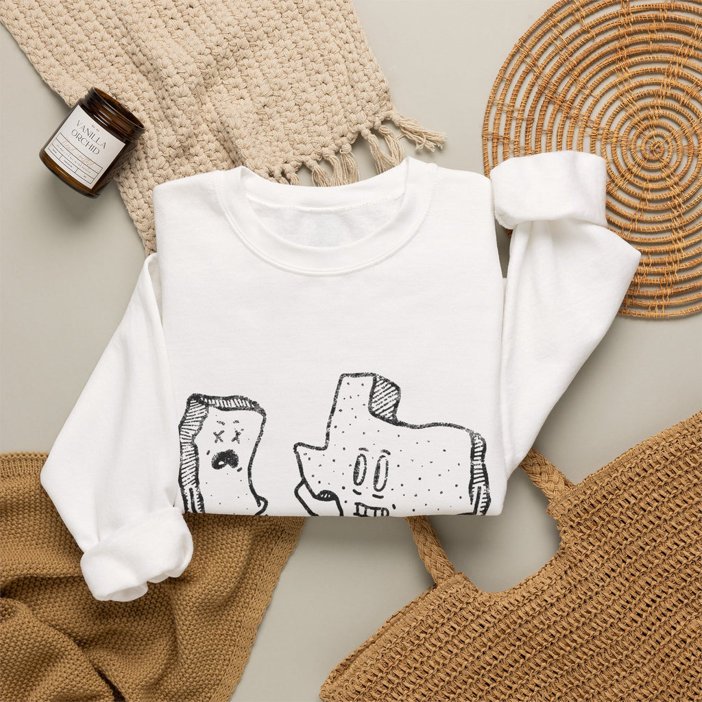 Texas v California - Crewneck Sweatshirt