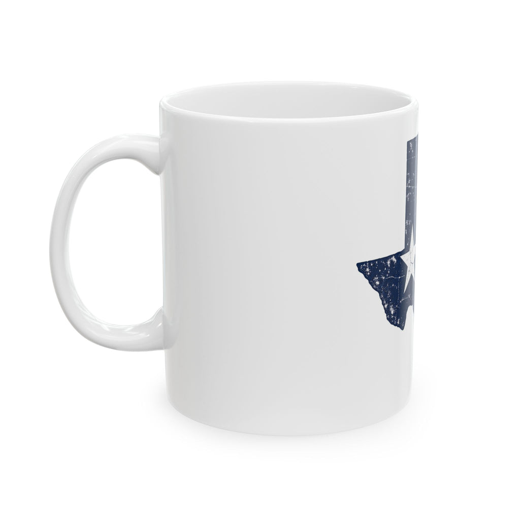 Weathered Texas Flag - Ceramic Mug 11oz and 15oz