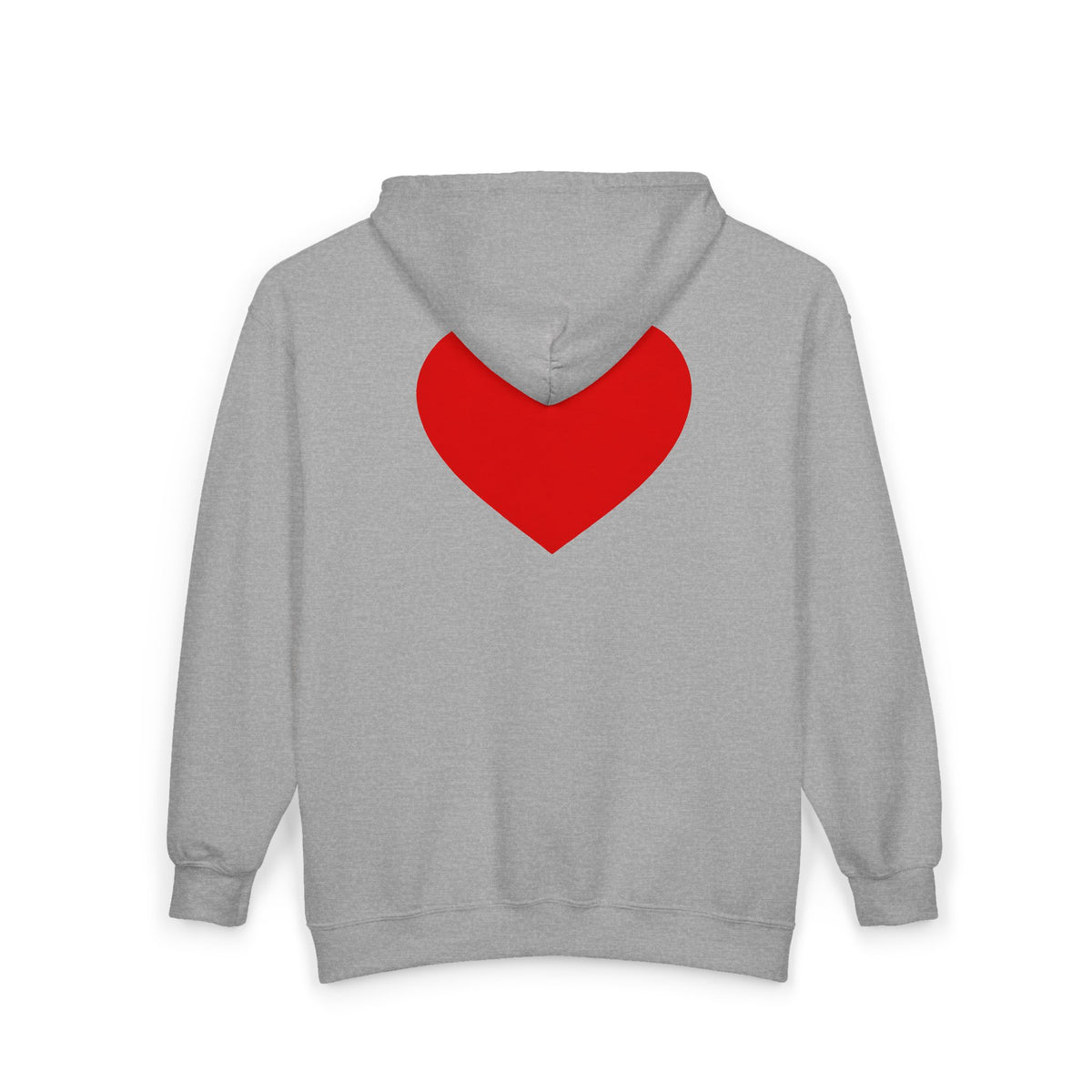 Heart - Full-Zip Hooded Sweatshirt