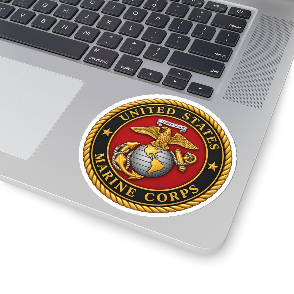 U.S. Marine Corps Emblem - Kiss-Cut Sticker