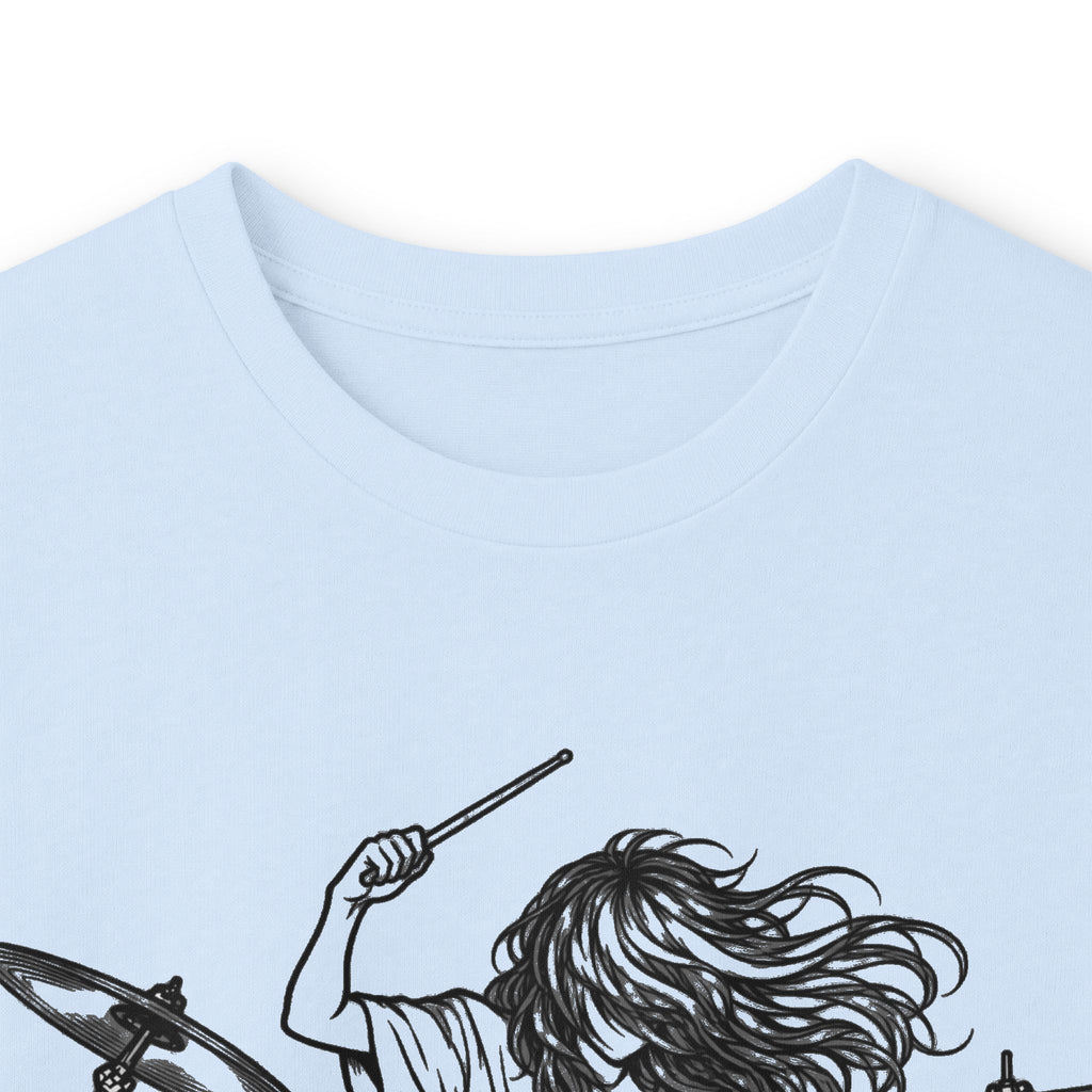 Drummer Sketch - Unisex Ultra Cotton Long Sleeve Tee