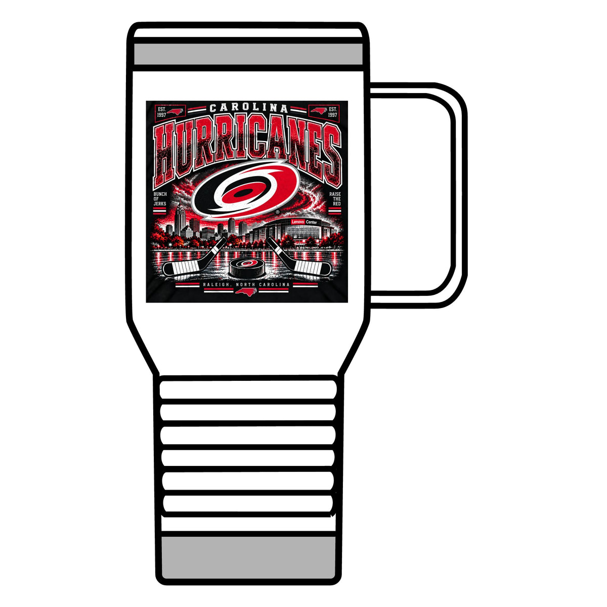 Carolina Hurricanes Skyline - 20oz Insulated Mug