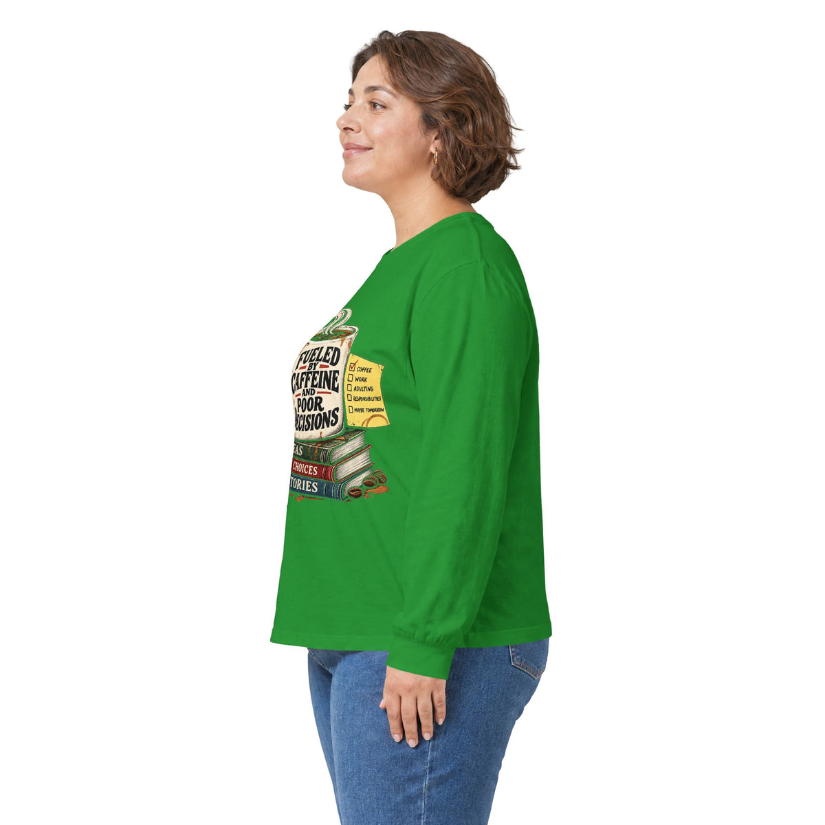 Fueled by Caffeine - Unisex Ultra Cotton Long Sleeve Tee