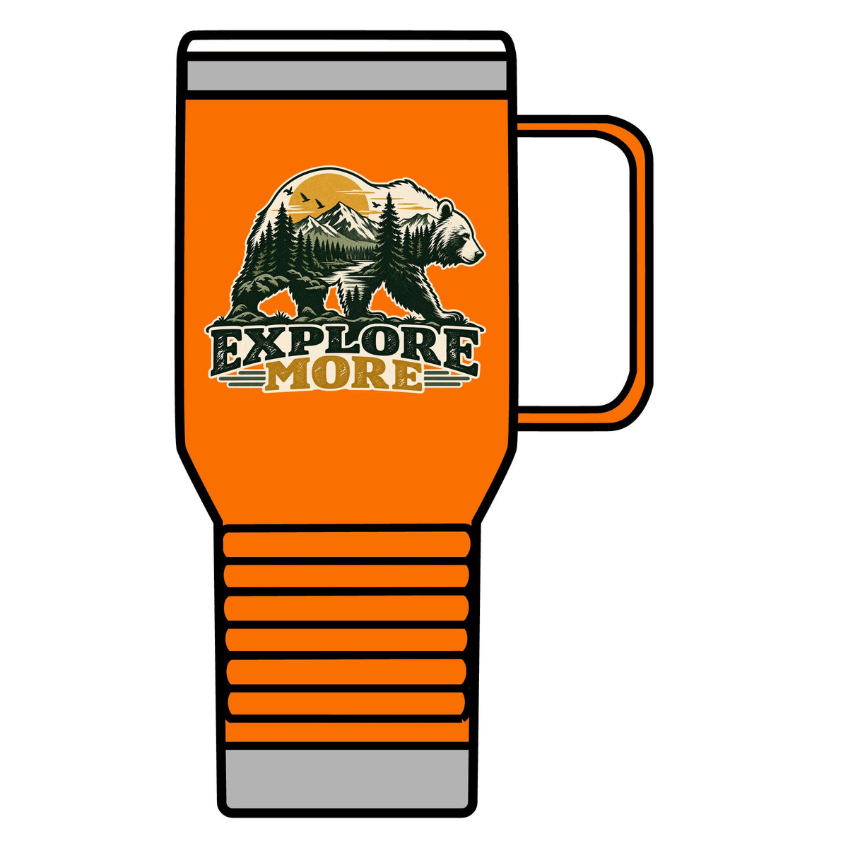 Explore More Bear - 20oz Insulated Mug