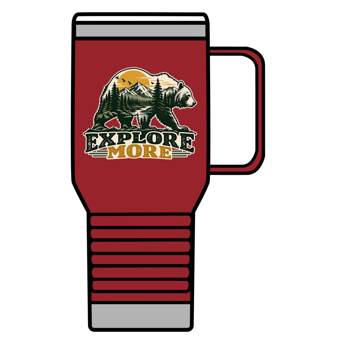 Explore More Bear - 20oz Insulated Mug