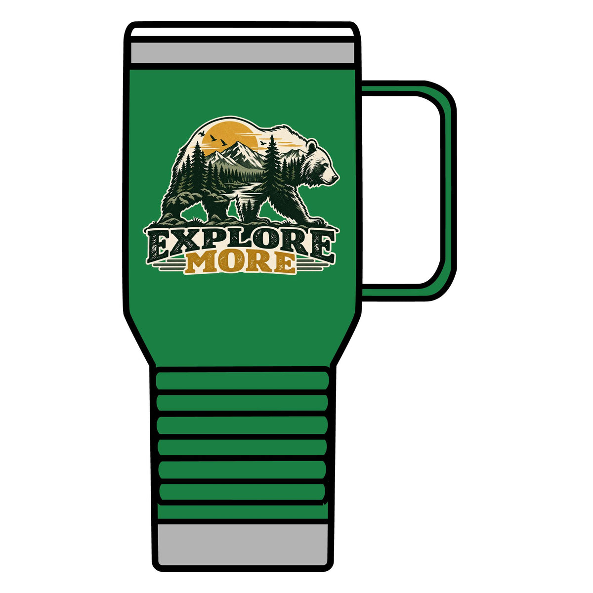 Explore More Bear - 20oz Insulated Mug