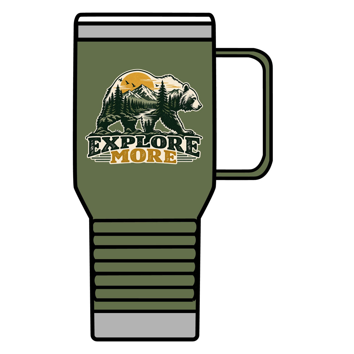 Explore More Bear - 20oz Insulated Mug