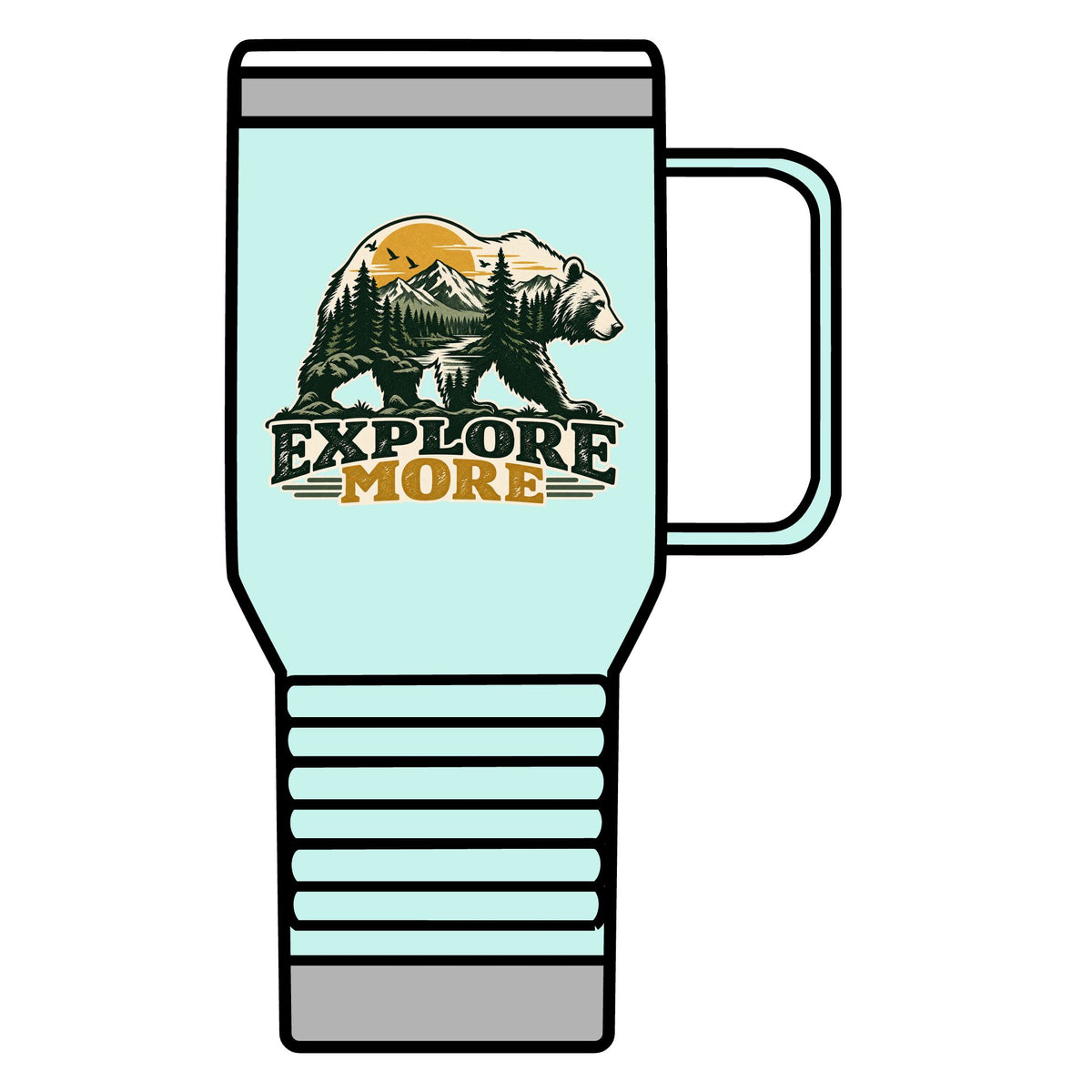 Explore More Bear - 20oz Insulated Mug