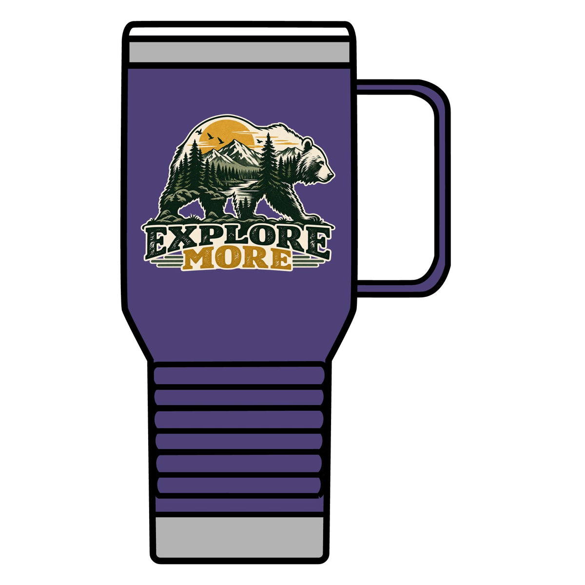 Explore More Bear - 20oz Insulated Mug