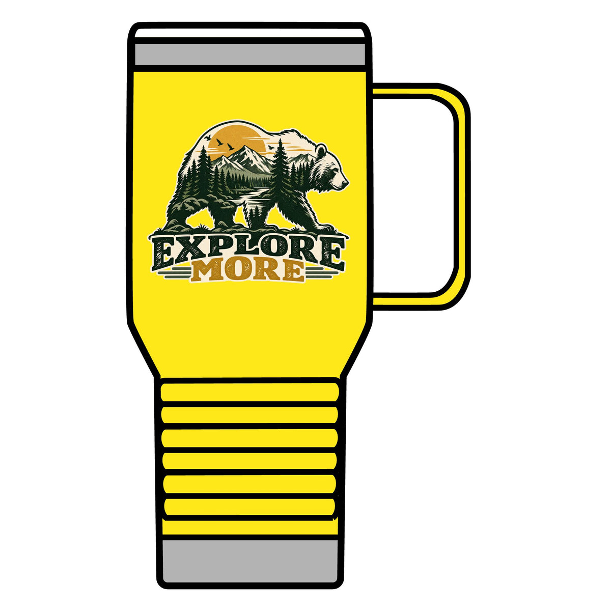 Explore More Bear - 20oz Insulated Mug