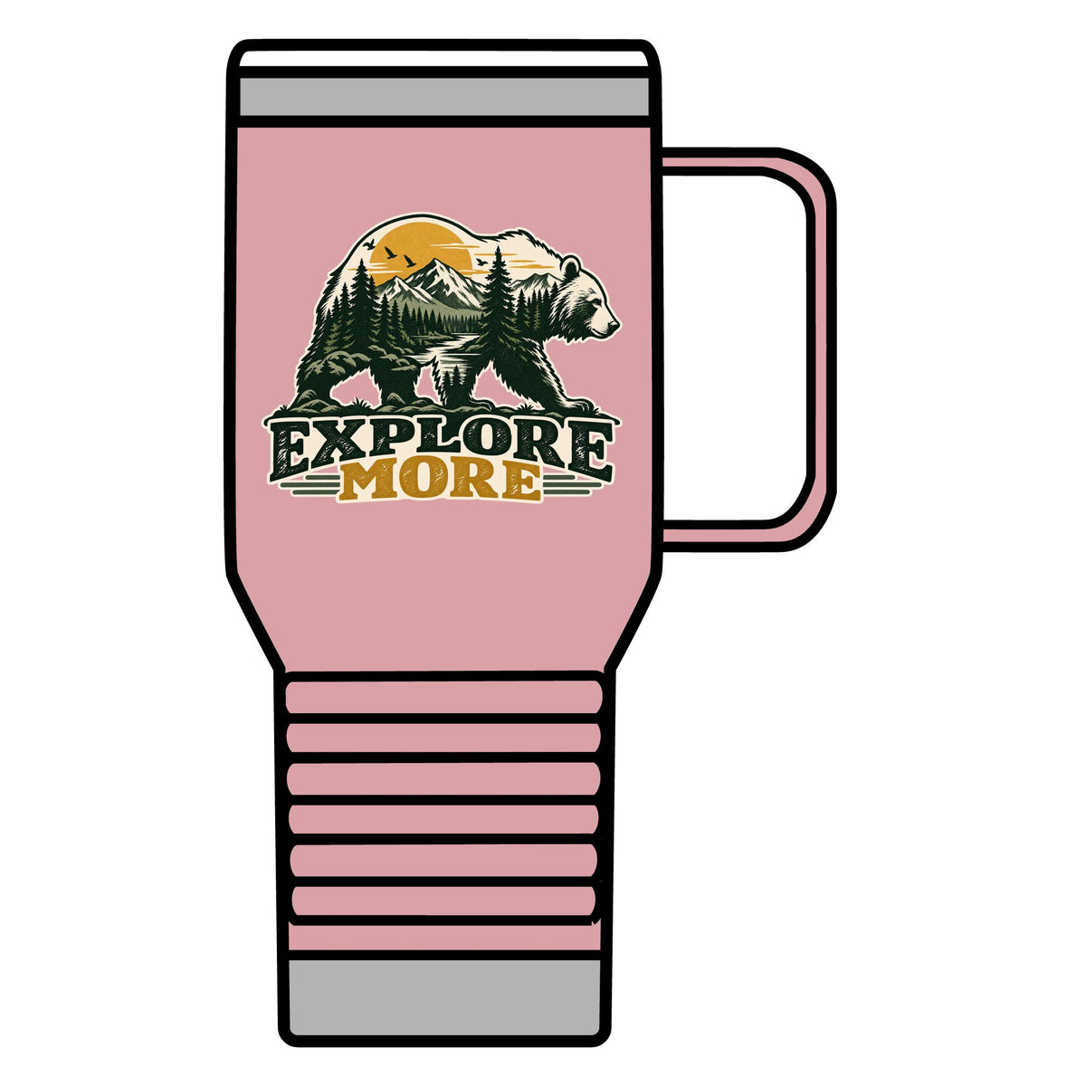 Explore More Bear - 20oz Insulated Mug