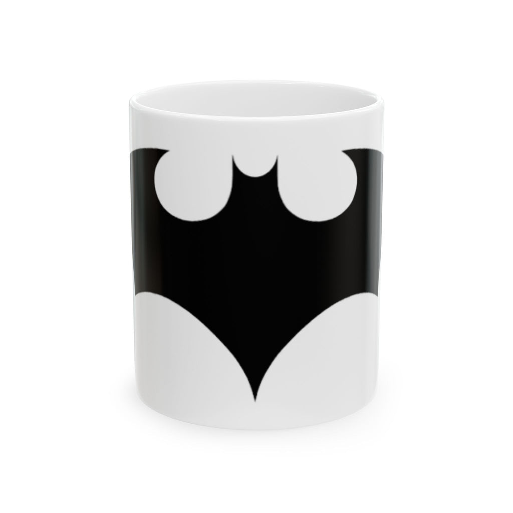 Midnight Bat Emblem - Ceramic Mug 11oz and 15oz