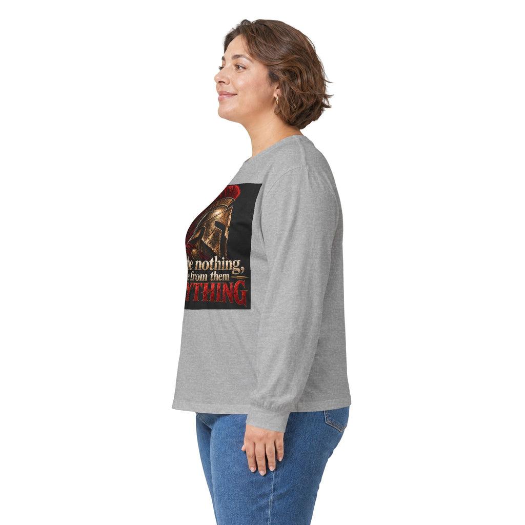 Spartan Helmet - Take Everything - Unisex Ultra Cotton Long Sleeve Tee