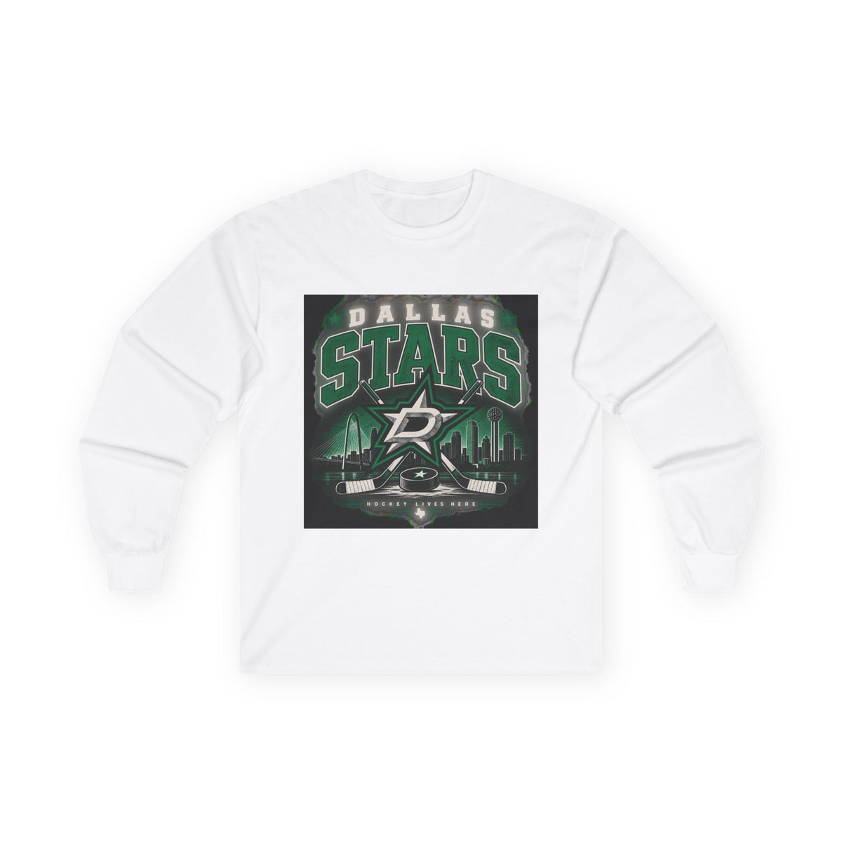 Dallas Stars Hockey Lives - Unisex Ultra Cotton Long Sleeve Tee