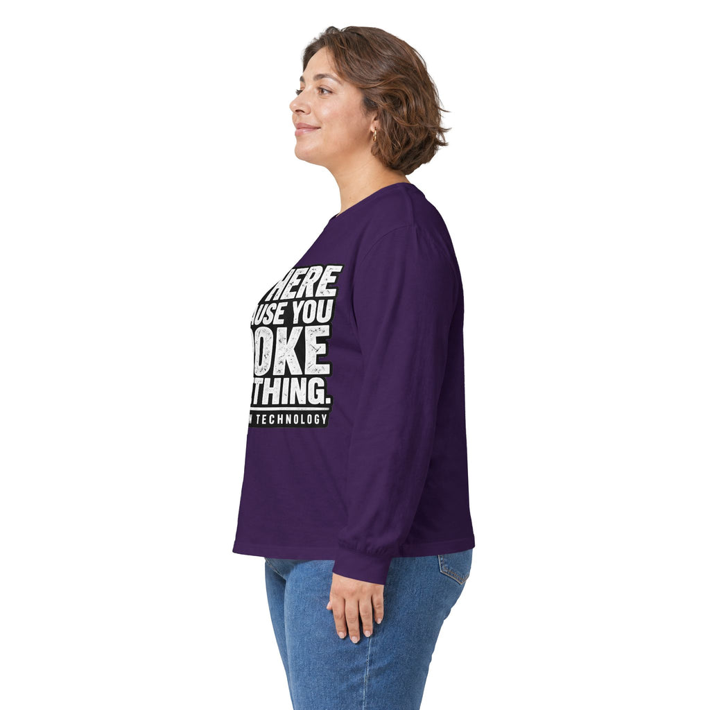 Broke Something - Unisex Ultra Cotton Long Sleeve Tee