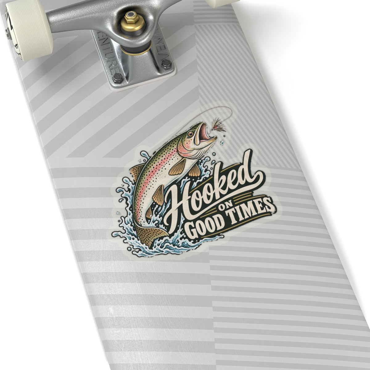 Hooked on Good Times - Kiss-Cut Sticker