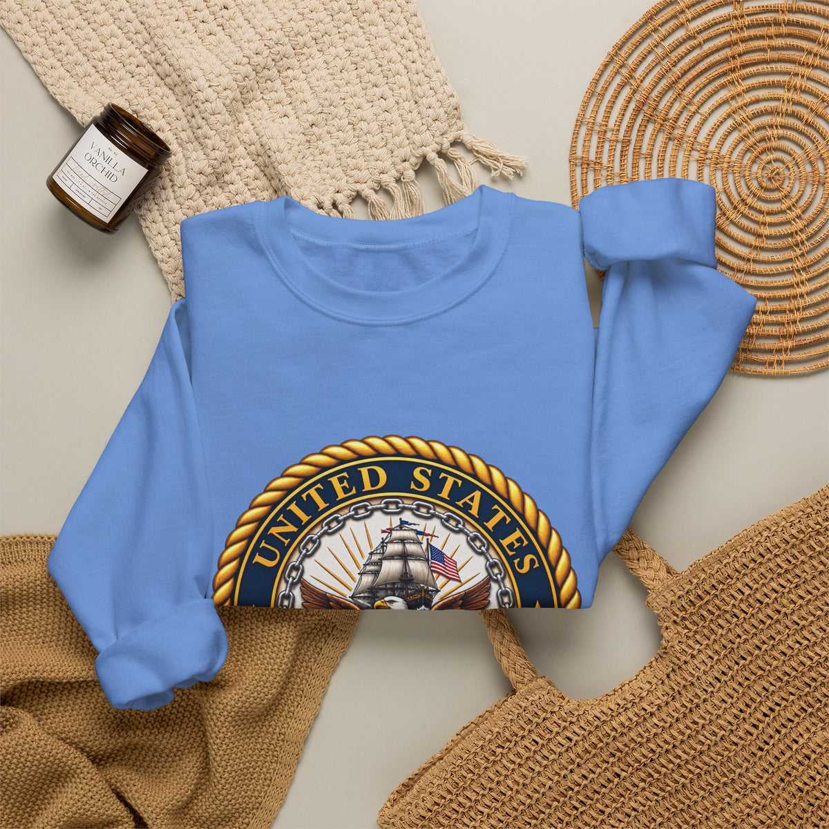 U.S. Navy Emblem - Crewneck Sweatshirt