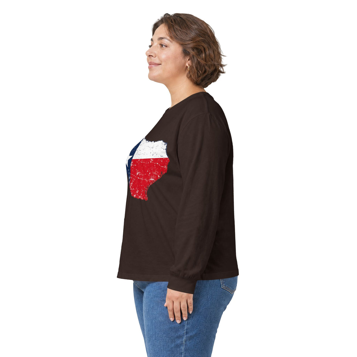 Weathered Texas Flag - Unisex Ultra Cotton Long Sleeve Tee