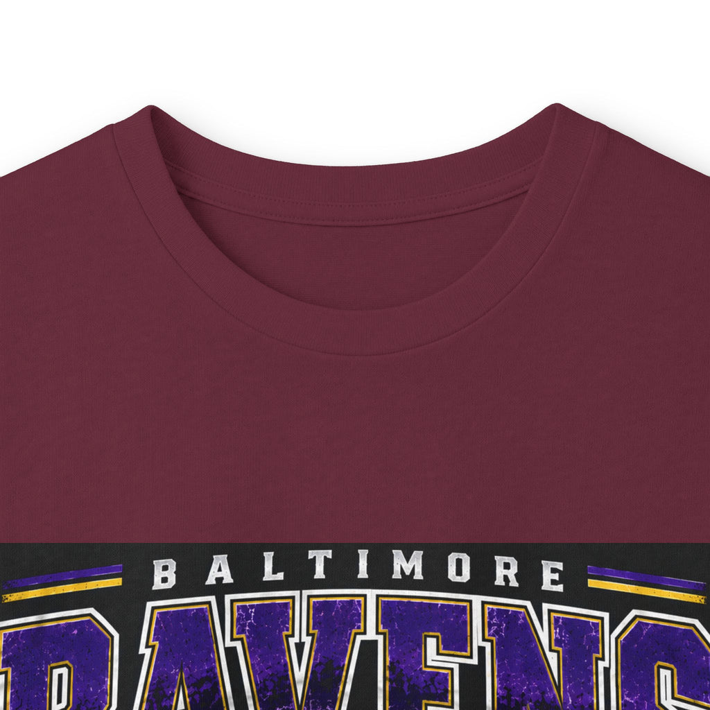 Baltimore Ravens Skyline Tee - Unisex Ultra Cotton Long Sleeve Tee