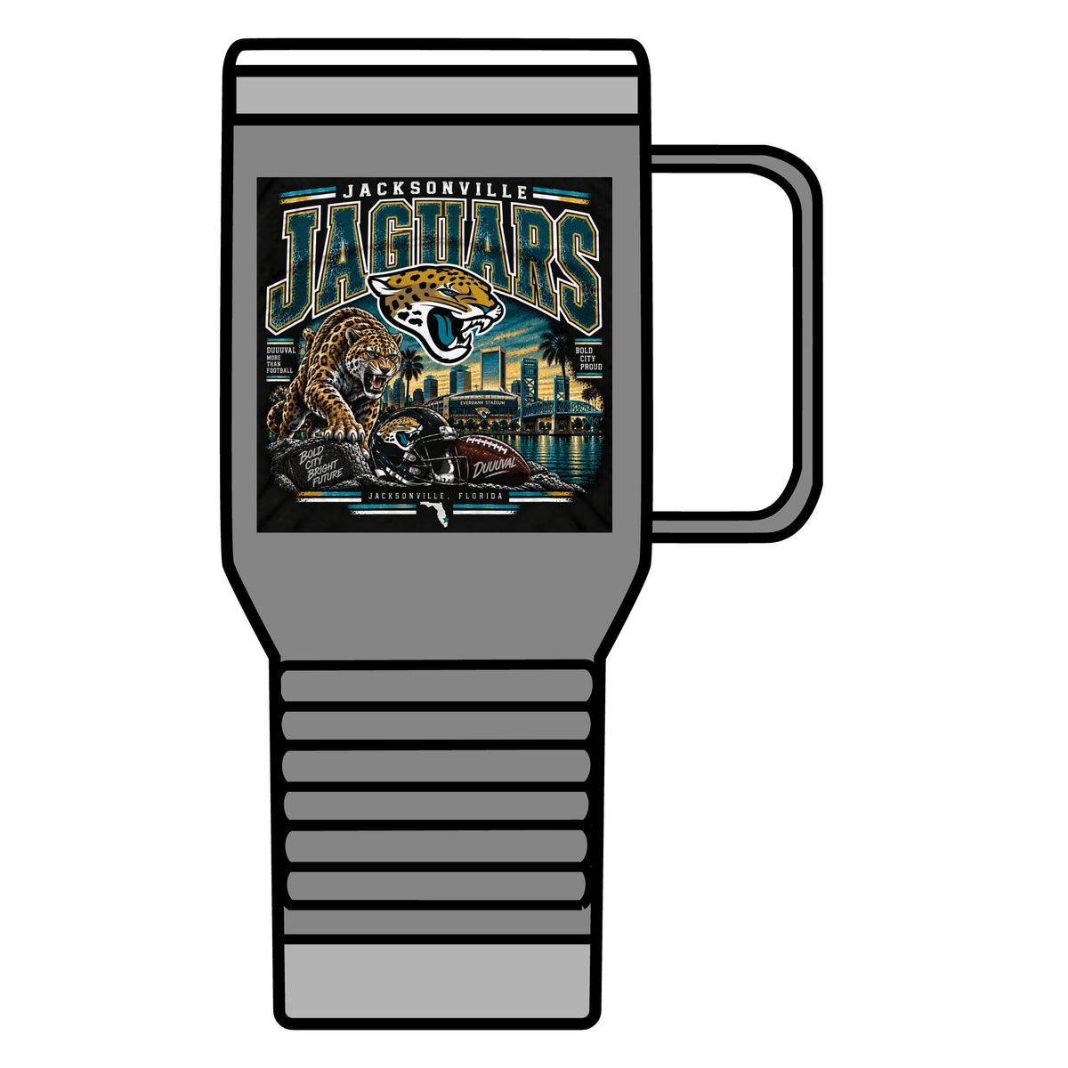 Jacksonville Jaguars Pride - 20oz Insulated Mug